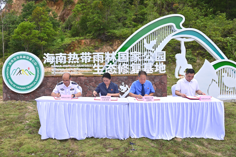 海南热带雨林国家公园生态修复基地