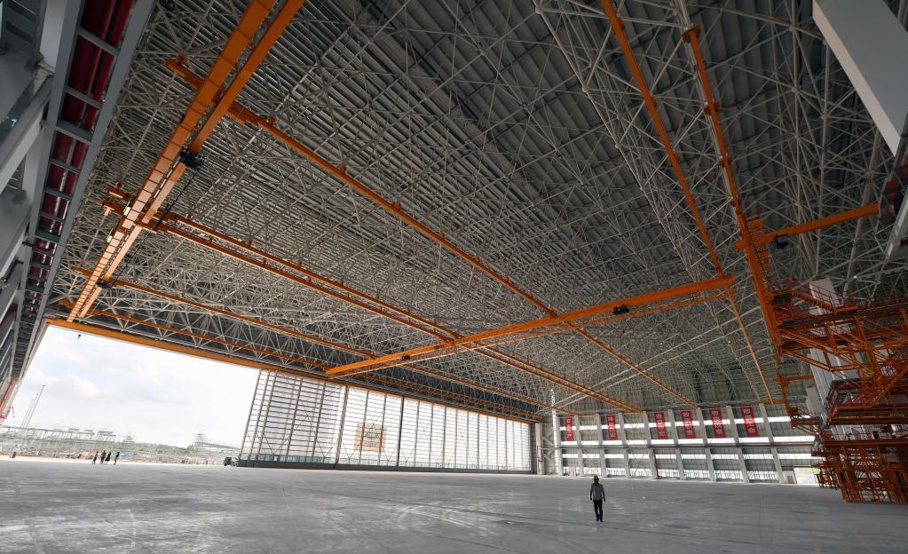 海口美兰空港一站式飞机维修基地项目即将交付