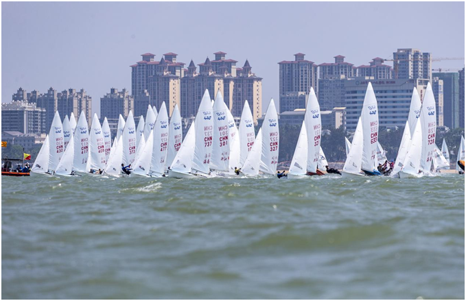 亚运会帆船选拔赛9日在海口开赛