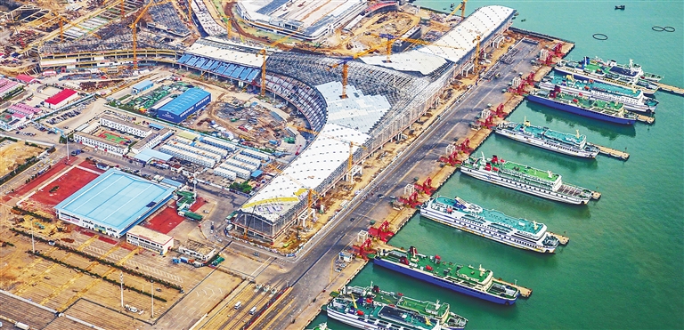 海口新海客运枢纽项目进展顺利