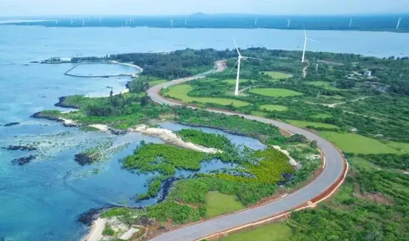 海南环岛旅游公路工程儋州段驶入建设“快车道”