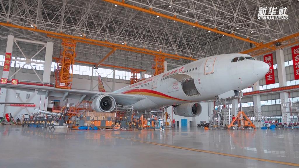 海南自貿港順利完成2023年首單進境飛機維修業務