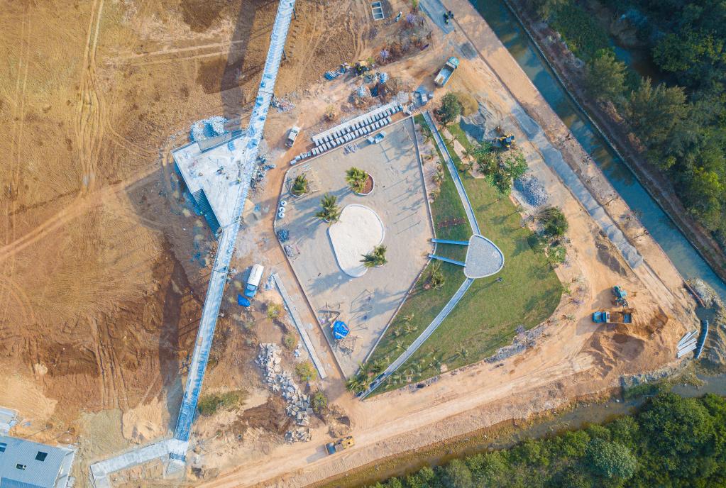 新華全媒+丨海南儋州：新建濕地公園 加快水係連通及水美鄉村建設